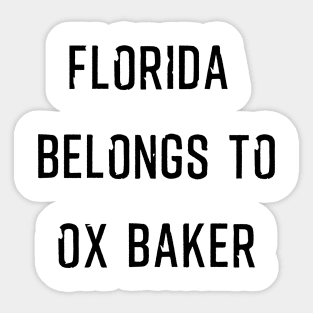 Ox Baker classic Sticker